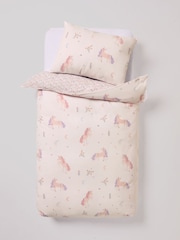 Unicorn Supersoft Brushed Duvet Cover and Pillowcase Set - Image 2 of 6