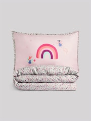 Lilac Unicorn Fairy Castle Duvet Cover and Pillowcase Set - Image 7 of 8