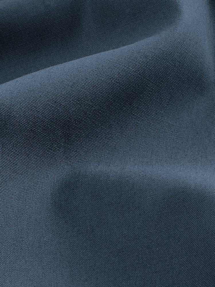 Blue Texture/Print - Зауженный крой - Набор 3 оксфордских рубашек с одним манжетом из легкой в уходе ткани - Изображение 6 из 6