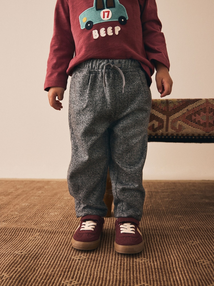 Grey Pull On Smart Trousers (3mths-7yrs) - Image 1 of 8