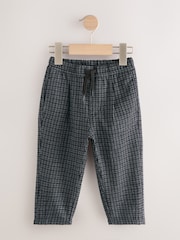 Black/Grey Pull On Smart Trousers (3mths-7yrs) - Image 5 of 8