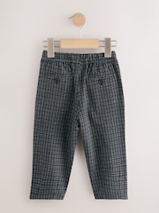 Black/Grey Pull On Smart Trousers (3mths-7yrs) - Image 6 of 8