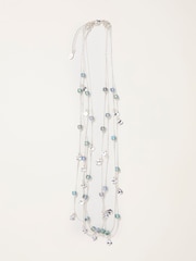 FatFace Silver Tone Layered Necklace - Image 1 of 2