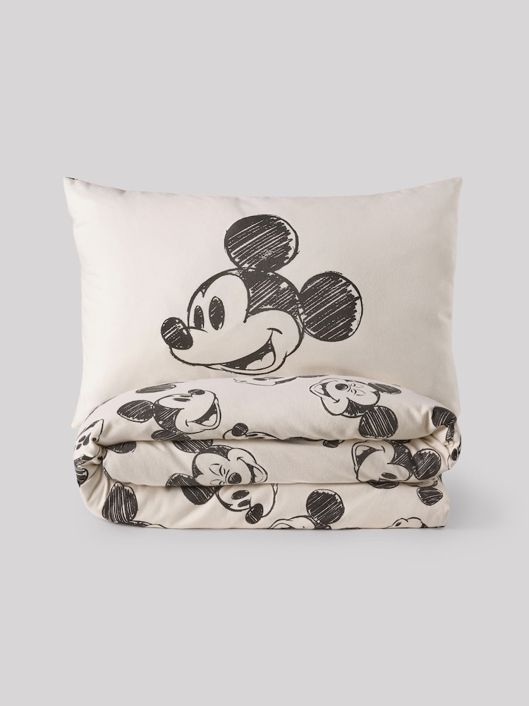 Disney Mickey Mouse Supersoft Brushed Duvet Cover and Pillowcase Set - Image 2 of 3