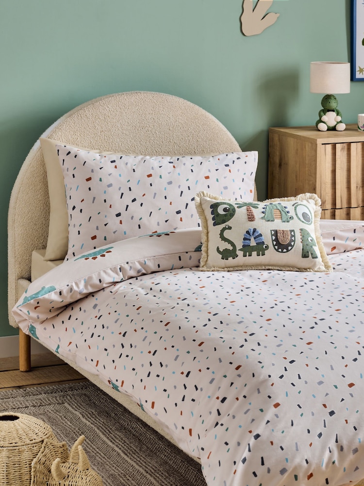 Stampy Dino Duvet Cover and Pillowcase Set - Image 8 of 8
