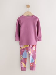 Purple Disney Princess Snuggle Pyjamas (9mths-10yrs) - Image 6 of 8
