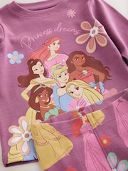 Purple Disney Princess Snuggle Pyjamas (9mths-10yrs) - Image 7 of 8