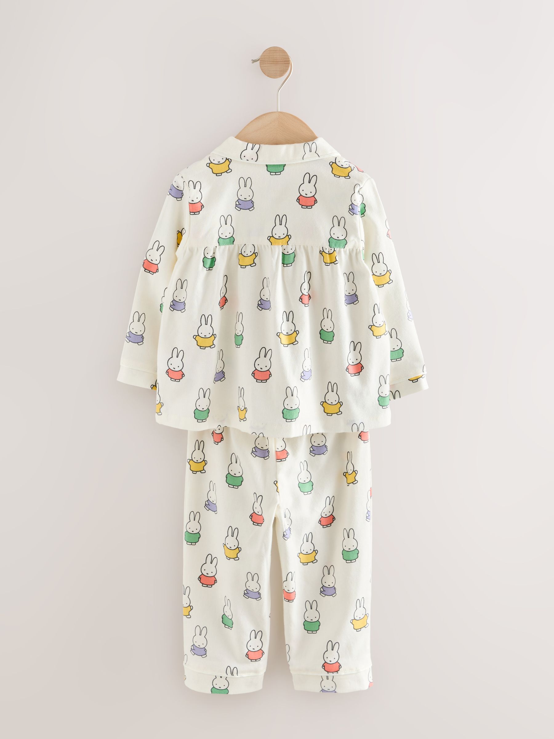Buy Ecru White Miffy Button Through Pyjamas (9mths-10yrs) from