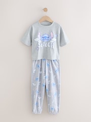 Grey Disney Lilo and Stitch Pyjamas 1 Pack (3-16yrs) - Image 2 of 5