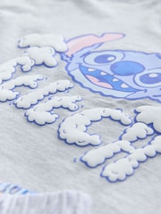 Grey Disney Lilo and Stitch Pyjamas 1 Pack (3-16yrs) - Image 4 of 5