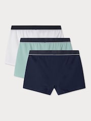 Hackett 3 Pack Multi Cotton Elastane Boxer Trunks - Image 2 of 4