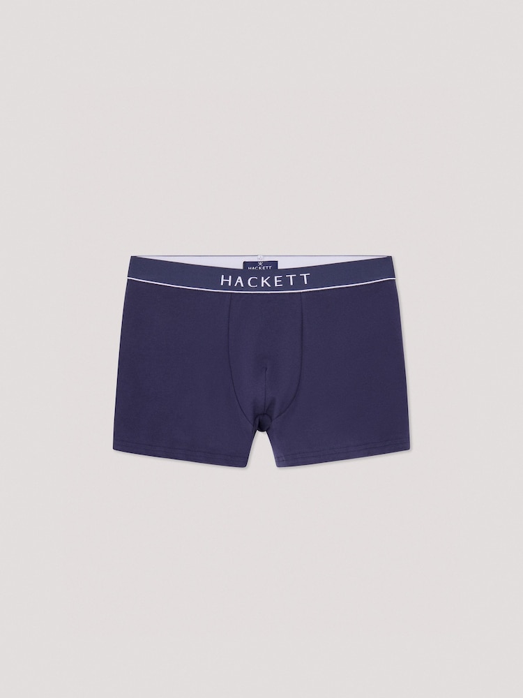 Hackett Pack Of 3 Cotton Boxer Trunks - Image 1 of 4