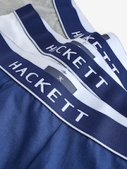 Hackett 3 Pack Multi Cotton Elastane Boxer Trunks - Image 5 of 6
