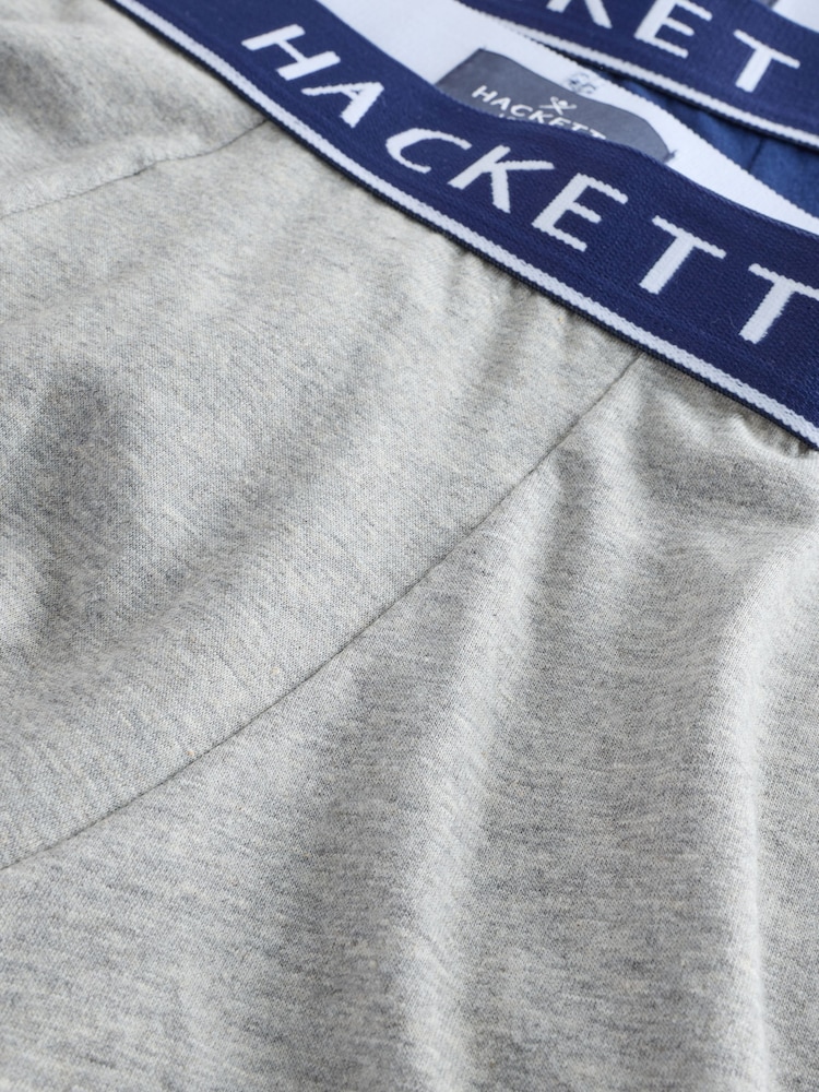 Hackett 3 Pack Multi Cotton Elastane Boxer Trunks - Image 6 of 6
