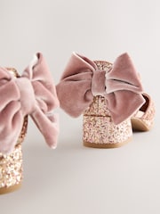 Pink Platform Heel Occasion Shoes - Image 4 of 6