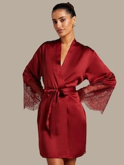 Hunkemöller Red Camille Kimono - Image 1 of 5