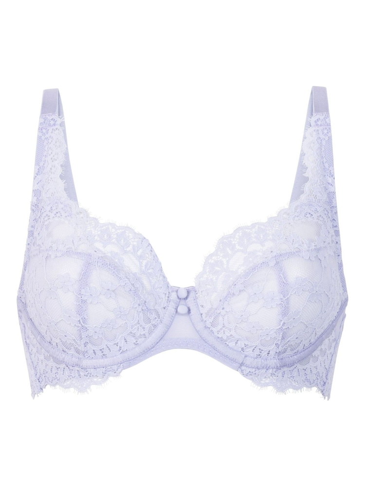 Lavanda - Sujetador con aros sin relleno rosa Daisy de Hunkemoller - Imagen 1 de 2