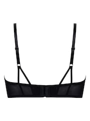 Hunkemöller Beau Non-Padded Underwired Black Bra - Image 5 of 5