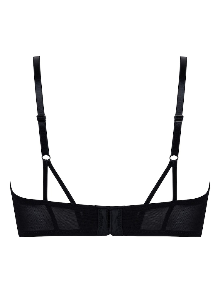 Hunkemöller Beau Non-Padded Underwired Black Bra - Image 5 of 5