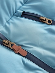Blue Waterproof Padded Snowsuit (3mths-7yrs) - Image 2 of 5