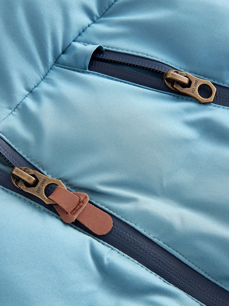 Blue Waterproof Padded Snowsuit (3mths-7yrs) - Image 2 of 5