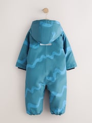 Blue Waterproof Snowsuit (3mths-7yrs) - Image 2 of 6