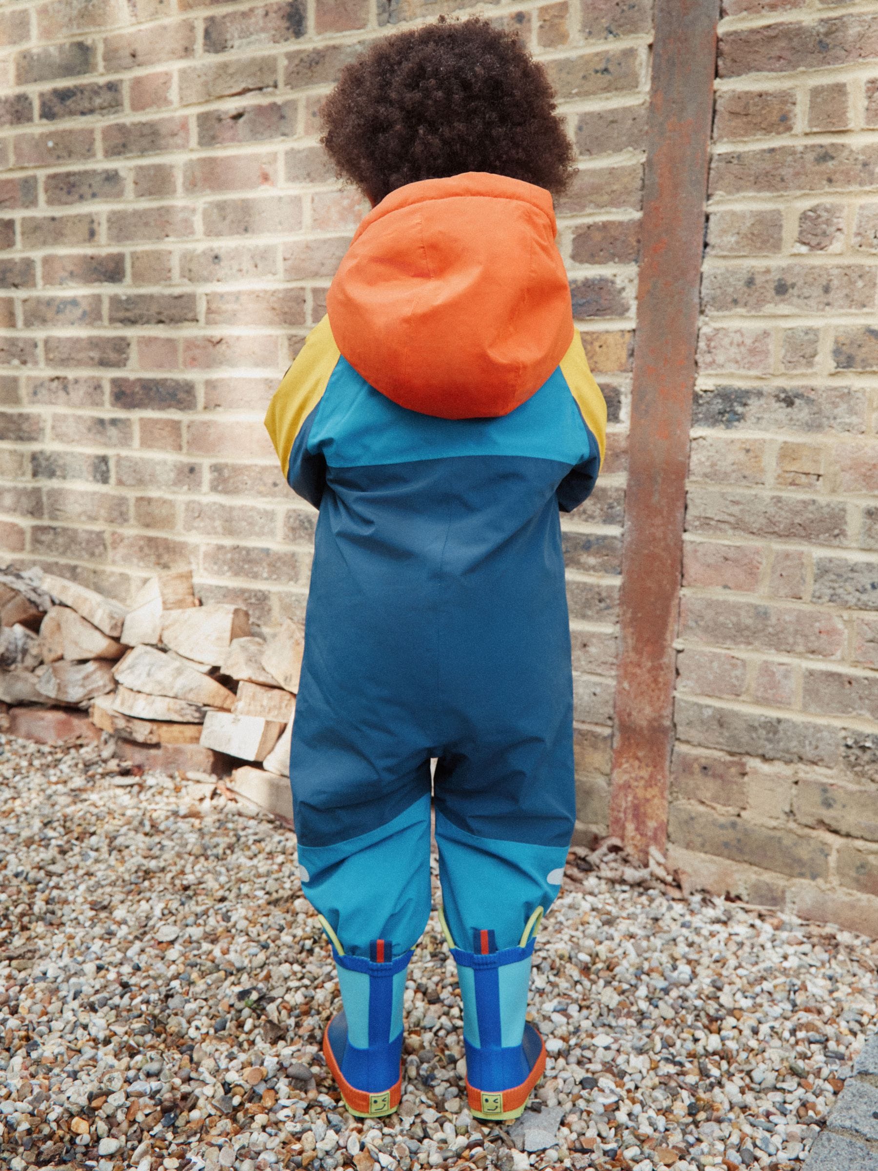 Buy Navy Colourblock Waterproof Snowsuit (3mths-7yrs) from Next USA