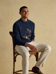 Duck Intarsia Crew Neck Jumper - Imagem 3 de 7