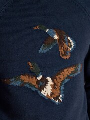 Duck Intarsia Crew Neck Jumper - Imagem 5 de 7