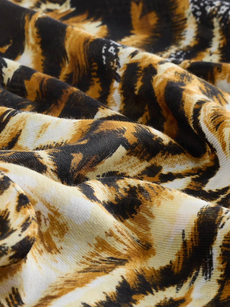 Mixed Animal Splice Lightweight Scarf - Image 2 of 3
