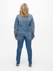 ONLY Curve Light Wash Denim Jacket - Imagen 5 de 6