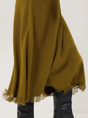 Jigsaw Green Silk Blend Boucle Dress - Image 2 of 7