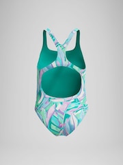 Speedo Printed Medalist Swimsuit - Imagen 2 de 4