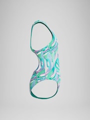 Speedo Printed Medalist Swimsuit - Imagen 3 de 4