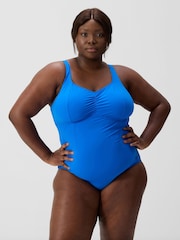 Speedo Blue Plus Size  Aquanite Swimsuit - Image 1 of 4