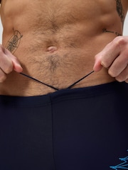 Speedo Blue Medley Logo Aqua Shorts - Image 5 of 6