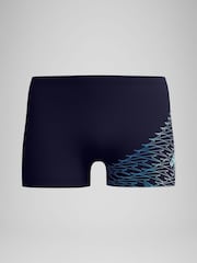 Speedo Blue Medley Logo Aqua Shorts - Image 6 of 6
