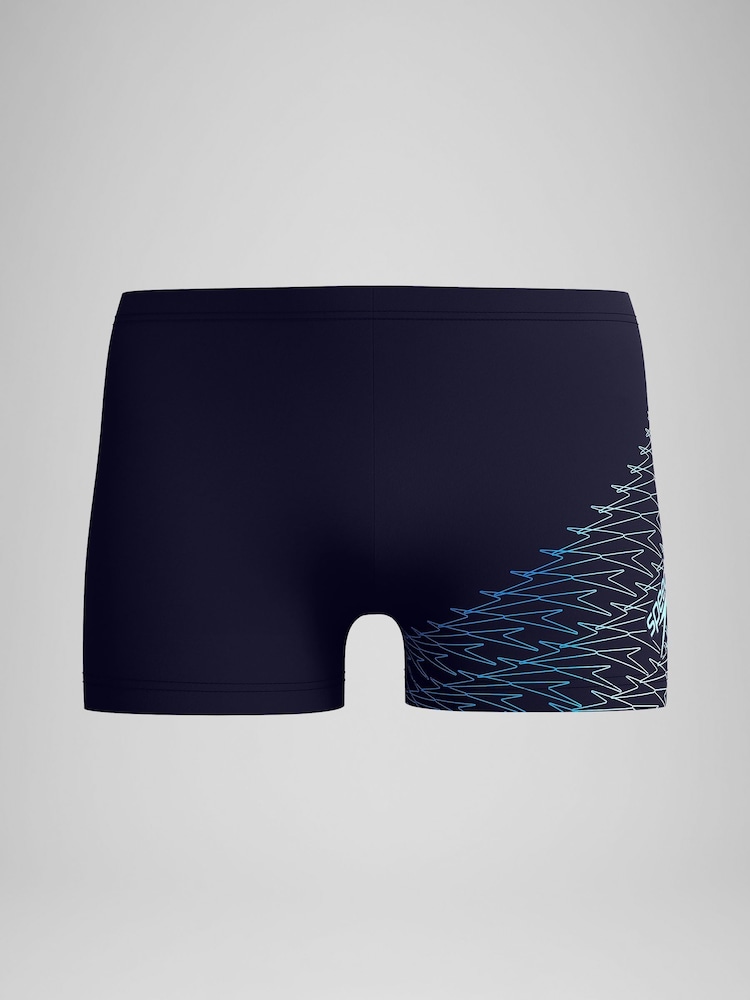 Speedo Blue Medley Logo Aqua Shorts - Image 6 of 6