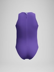 Speedo Purple Printed Swimsuit - Image 4 of 4