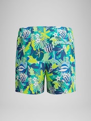 Speedo Green Speedo Digital Print 13" Watershorts - Image 2 of 4