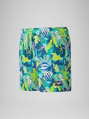 Speedo Green Speedo Digital Print 13" Watershorts - Image 4 of 4