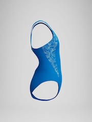 Speedo Blue Hyperboom Splice Muscleback Swimsuit - Image 2 of 4