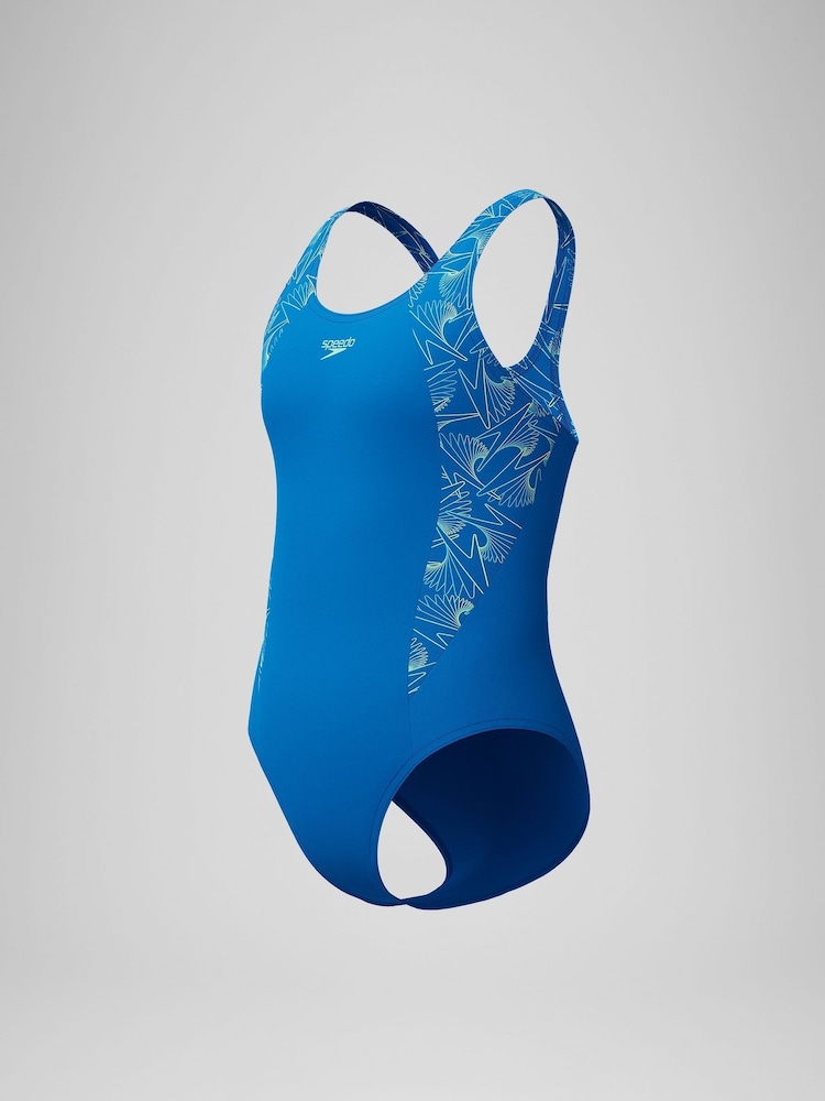 Speedo Blue Hyperboom Splice Muscleback Swimsuit - Image 4 of 4