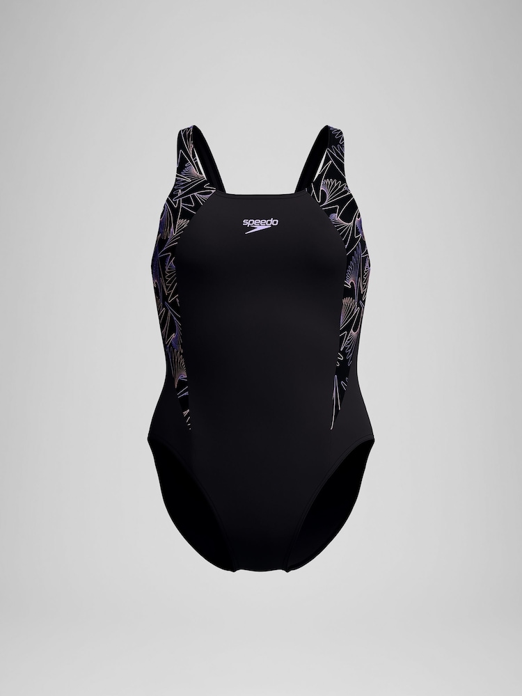 Speedo Black Hyperboom Splice Muscleback Swimsuit - Image 5 of 5