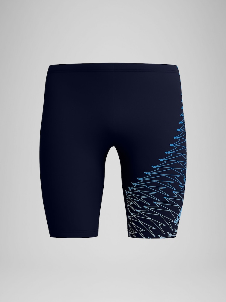 Speedo Blue Medley Logo Jammer Swim Shorts - Image 6 of 6