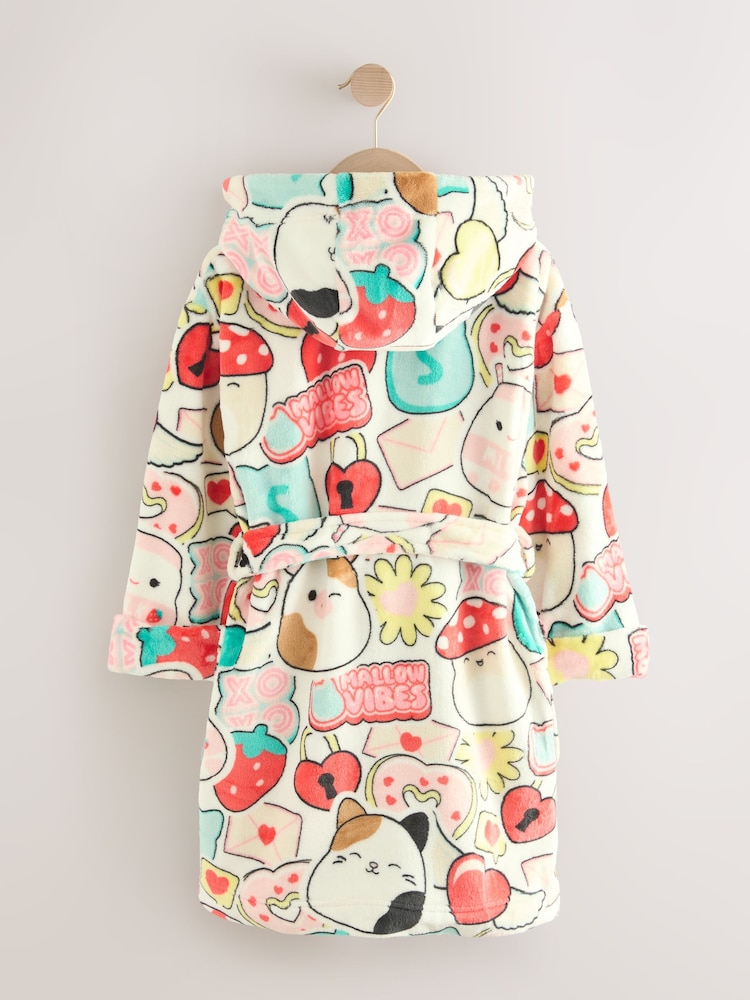 Red/Ecru Squishmallow Dressing Gown (5-16yrs) - Image 2 of 4