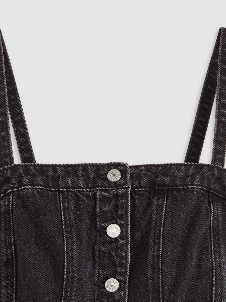 Levi's® Tailored Denim Bustier Blouse - Imagen 5 de 5
