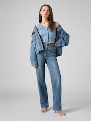 Levi's® Bows And Arrows Ribcage Full Length Western Jeans - Image 1 of 9