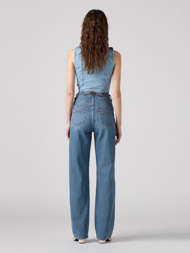 Levi's® Bows And Arrows Ribcage Full Length Western Jeans - Image 2 of 9