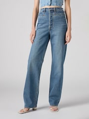 Levi's® Bows And Arrows Ribcage Full Length Western Jeans - Image 5 of 9